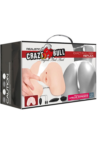 Crazy Bull vibrierender Vagina- & Anal-Stimulator - Sexpuppe 3