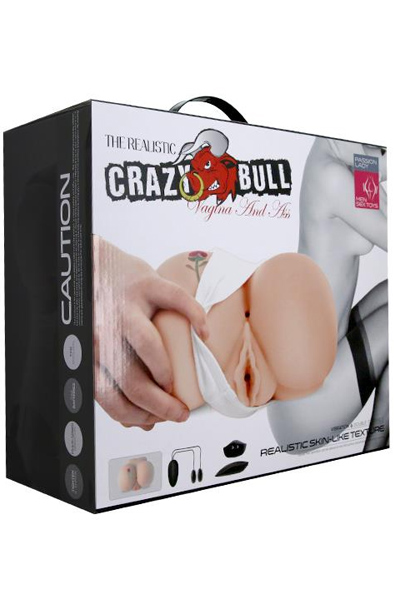 Crazy Bull Vibro-Masturbator Vagina & Po - Sexpuppe 2