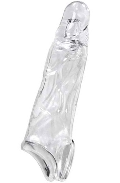 Crystal Clear Penishülle 17,5 cm - Penisverlängerung/Penishülle 1