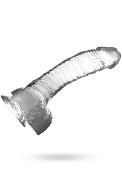 Crystal Pleasures Durchsichtiger 19 cm - Realistischer Dildo 2