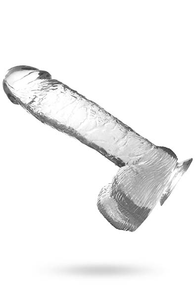 Crystal Pleasures Klar 20 cm - Dildo 2