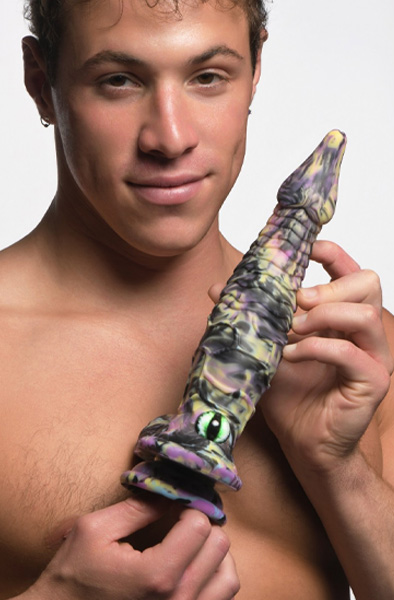 Cyclops Monster Silikon Dildo 28,5 cm - Drachen-Dildo 4