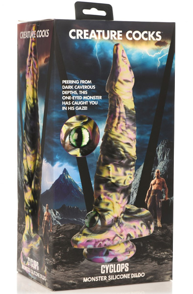 Cyclops Monster Silikon Dildo 28,5 cm - Drachen-Dildo 6