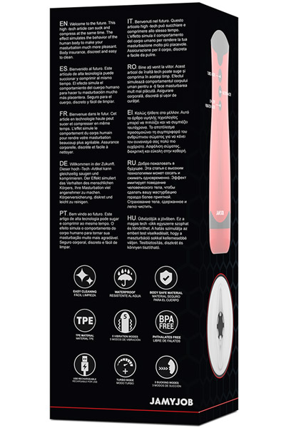 Dameron Saug- & Vibrationsmasturbator - Automatischer Masturbator 6
