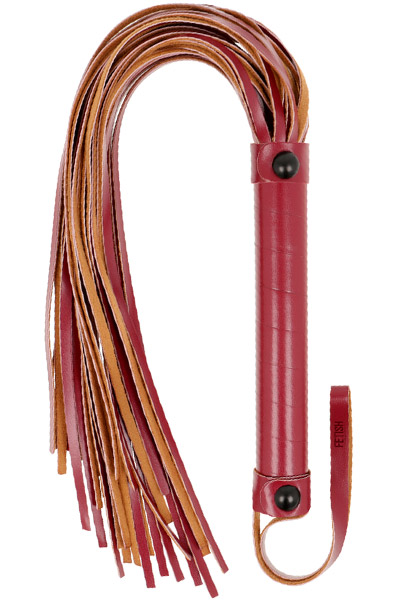 Dark Room Flogger aus veganem Leder - Flogger 1