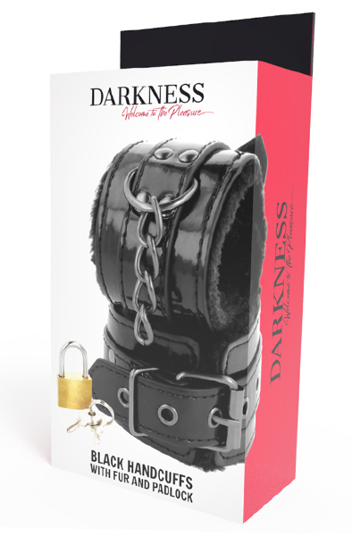 Darkness Handgelenkfesseln Schwarz - Handschellen 2