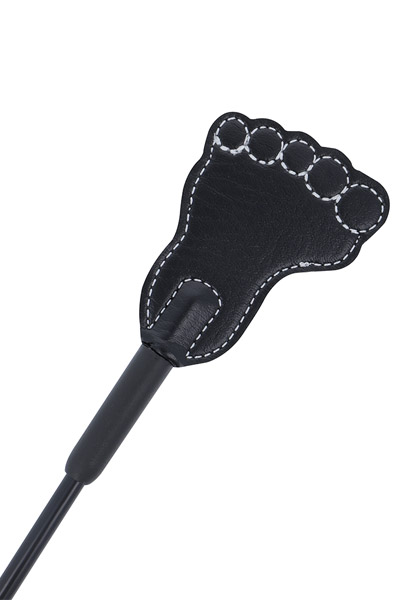 Darkness Schlagpaddel Flogger Schwarz - Flogger 2