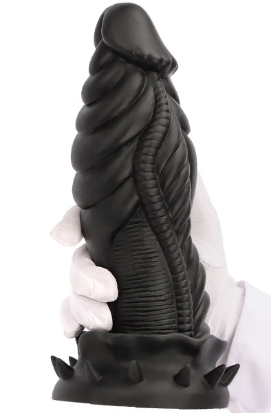 Darksil Allkus Dildo Schwarz 25 cm - Drachen-Dildo 2
