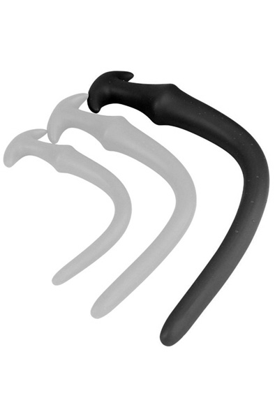 Darksil Ultra Langer Schlanker Dildo Schwarz 50 cm - Extra langer Anal-Dildo 4