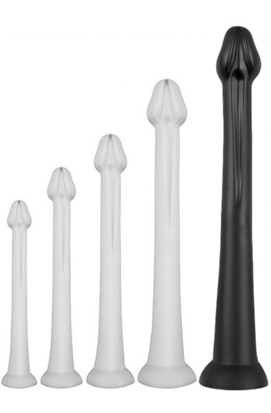 Darksil Whale Dildo XXL Schwarz 55 cm - Extra langer Anal-Dildo 1