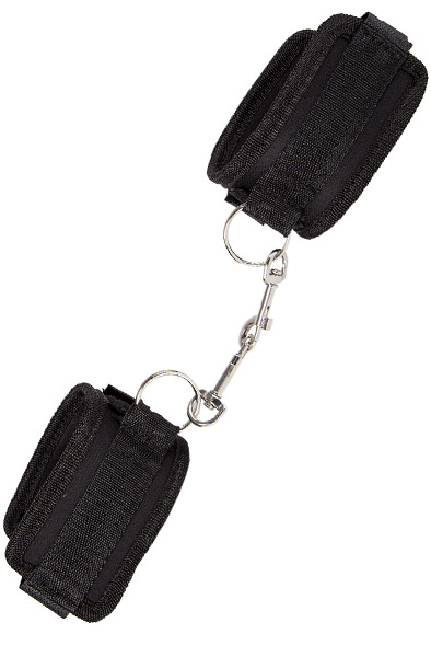 Diabolique Anfänger Klettverschluss-Handschellen Schwarz - Handschellen 2