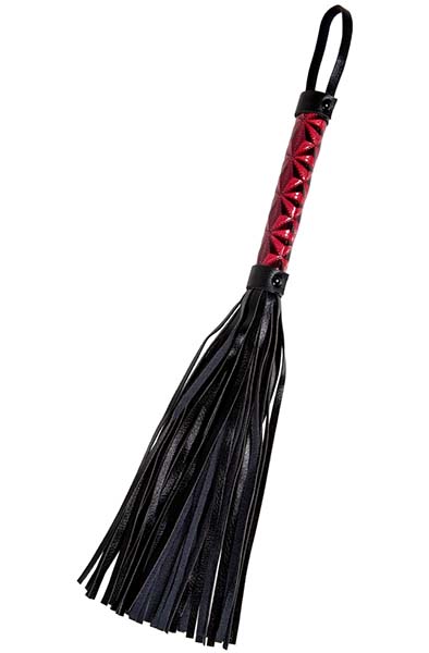 Diabolique Dunkler Flogger Rot - Flogger 2