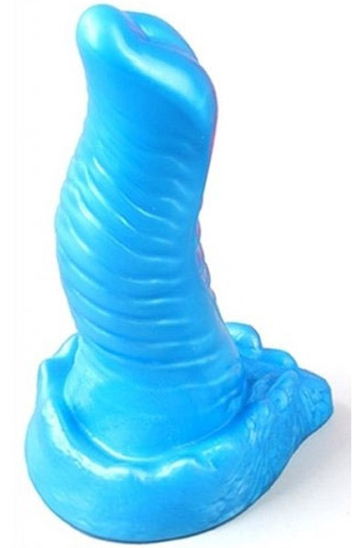 Dildo Delfin Blau 21 cm - Drachen-Dildo 2