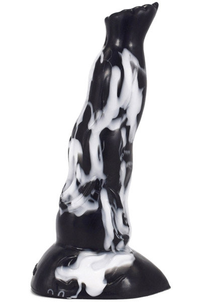 Dildo Lupkal Schwarz-Weiß 24 cm - Drachen-Dildo 2