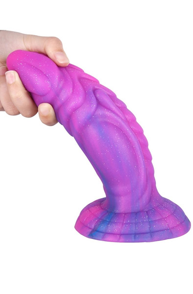 Dildo Purpink Lila 22 cm - Drachen-Dildo 3