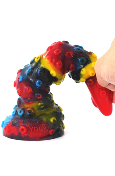 Dildo Seapok Mehrfarbig 22 cm - Drachen-Dildo 2