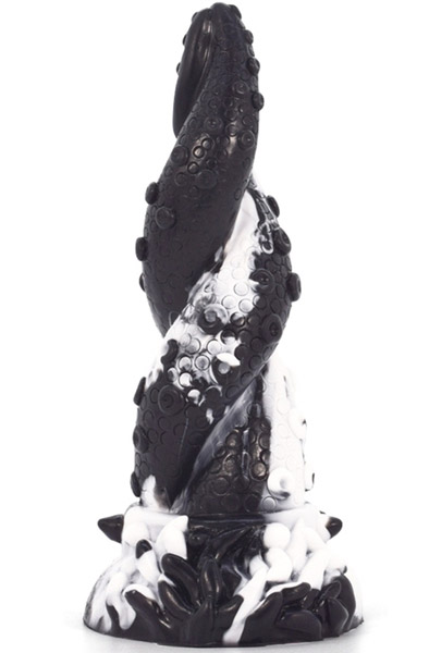 Dildo Tentamix Black-White 20 cm - Monster-Dildo 2