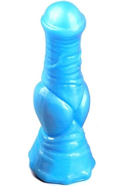 Dildo Wolf Blau 21 cm - Drachen-Dildo 2