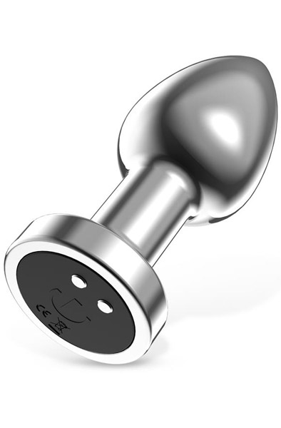 Dimpor Vibrierender Chrom Analplug Groß - Vibrierender Analplug 3