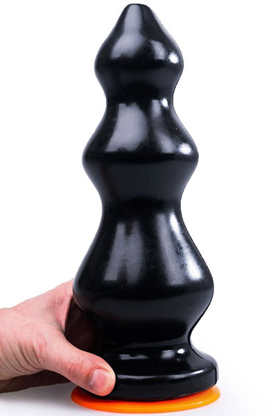 Dinoo Primal Hadro Schwarz 29cm - XL Buttplug 1