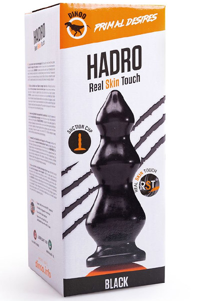 Dinoo Primal Hadro Schwarz 29cm - XL Buttplug 3
