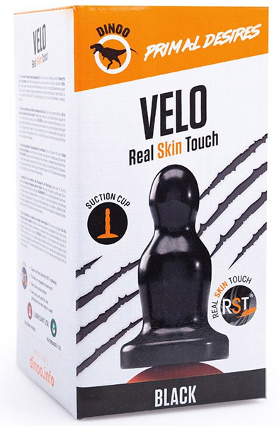 Dinoo Primal Velo Black 23 cm - XL Buttplug 3