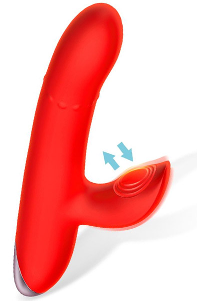 Divya Vibe mit auf- und abwärts bewegenden internen Ringperlen & Pulsation - Vibrator 2