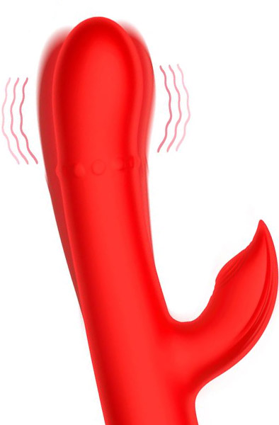 Divya Vibe mit auf- und abwärts bewegenden internen Ringperlen & Pulsation - Vibrator 3