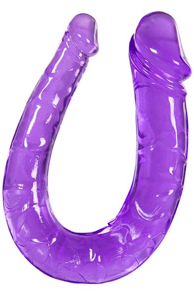Doppel Penetrierender Dildo Lila 30 cm - Doppel-Dildo 3
