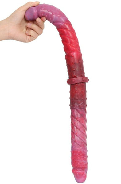 DoublePlayz Doppeldildo Duo Twist 53 cm - Doppel-Dildo 4