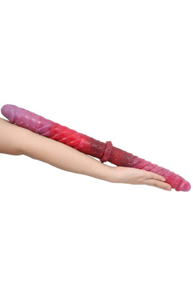 DoublePlayz Doppeldildo Duo Twist 53 cm - Doppel-Dildo 5