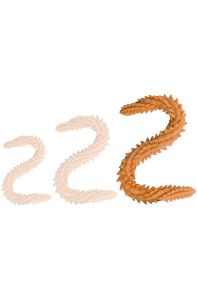 DoublePlayz Doppeldildo Scolop Orange 60 cm - Extra langer Anal-Dildo 1