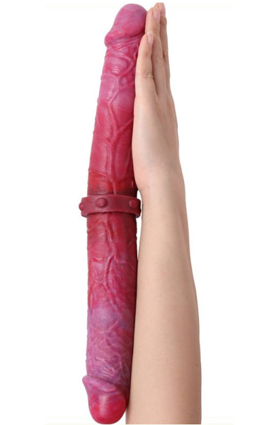 DoublePlayz Echter Doppeldildo 36 cm - Monster-Dildo 3