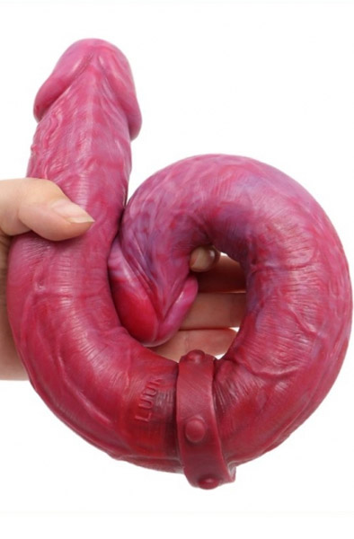 DoublePlayz Echter Doppeldildo 36 cm - Monster-Dildo 4