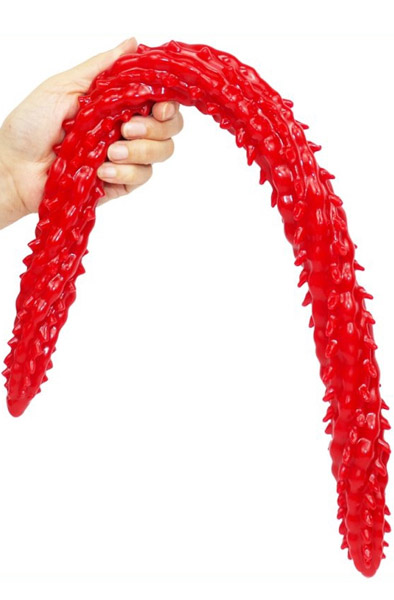 DoublePlayz Langer Dildo mit Widerhaken 60 cm - Monster-Dildo 1