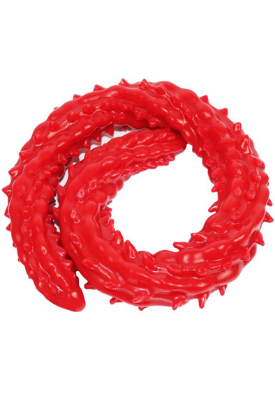 DoublePlayz Langer Dildo mit Widerhaken 60 cm - Monster-Dildo 2