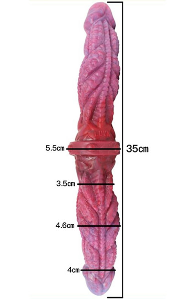 DoublePlayz Rept Doppeldildo 35 cm - Monster-Dildo 2