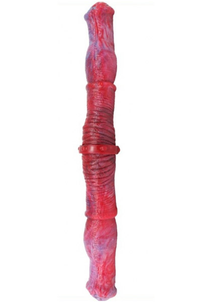 DoublePlayz Wolf Doppeldildo 48 cm - Monster-Dildo 1