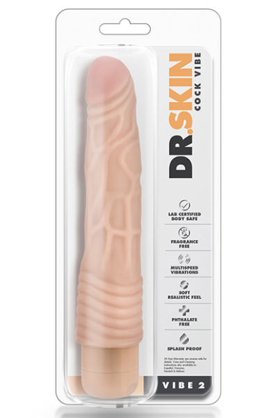 Dr. Skin Cock Vibe 2 23 cm - Vibrierender Dildo 2