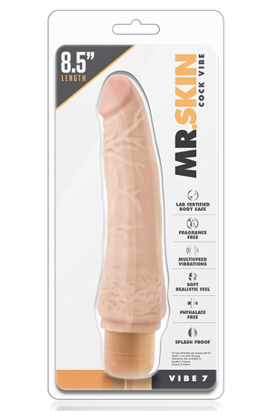 Dr. Skin Cock Vibe 7 21,5 cm - Vibrierender Dildo 2