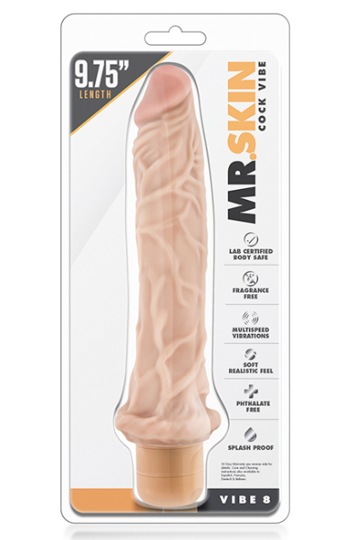 Dr. Skin Cock Vibe 8 25 cm - Vibrierender Dildo 2