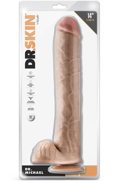 Dr. Skin Dr. Michael Dildo 35,5 cm - XL Dildo 3