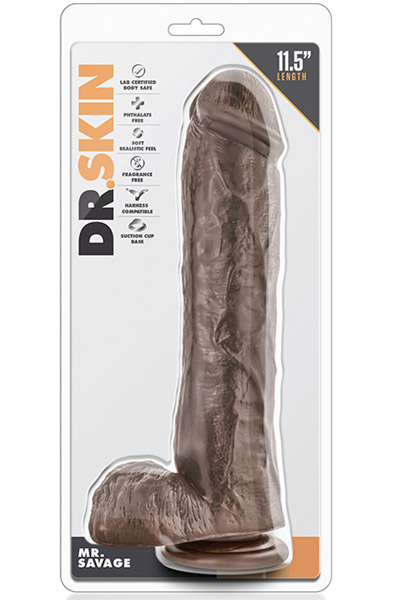 Dr. Skin Mr. Savage Dildo 29 cm - XL Dildo 3