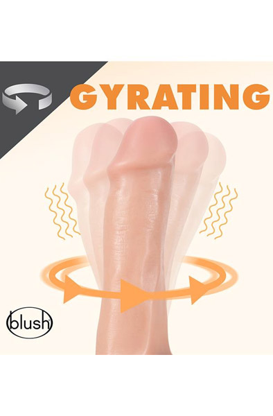 Dr. Skin rotierender Dildo 15,5 cm - Vibrierender Dildo 2