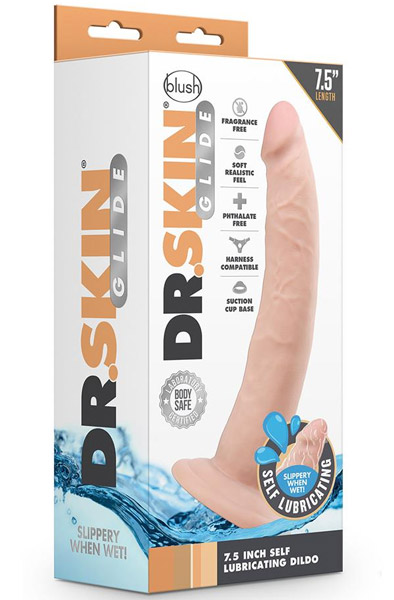 Dr. Skin Selbstschmierender Dildo 19 cm - Selbstschmierender Dildo 3