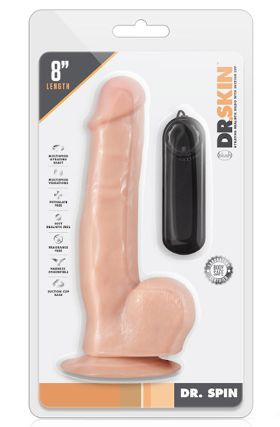 Dr. Spin Gyrating Vibrating Dildo 20 cm - Vibrierender Dildo 4
