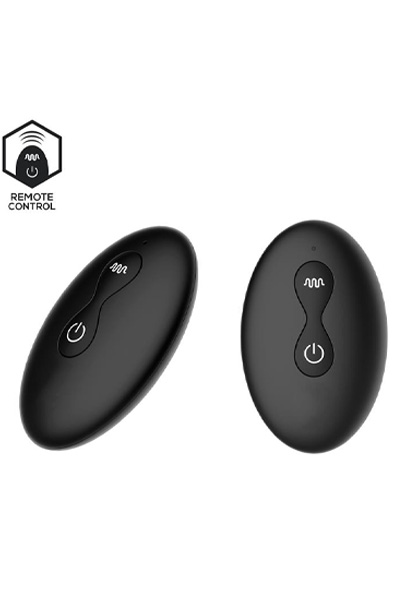 Drago Vibrations-Analplug 360º Twister & Fernbedienung - Vibrierender Analplug 5