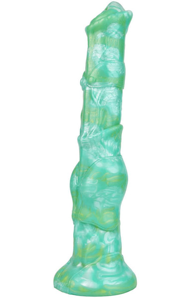 Dragonfire Dildo Grün 30,5 cm - Drachen-Dildo 2
