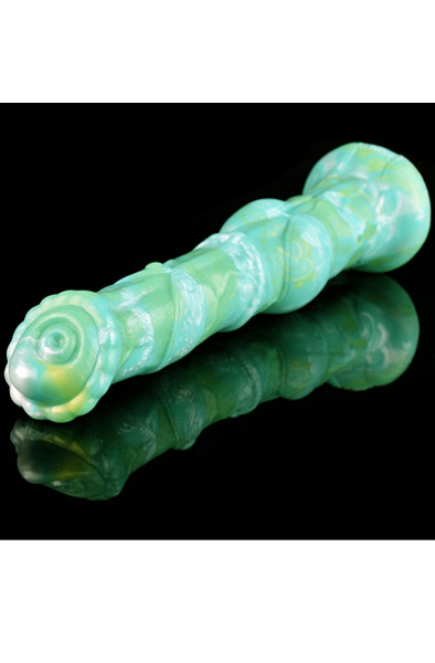Dragonfire Dildo Grün 30,5 cm - Drachen-Dildo 3