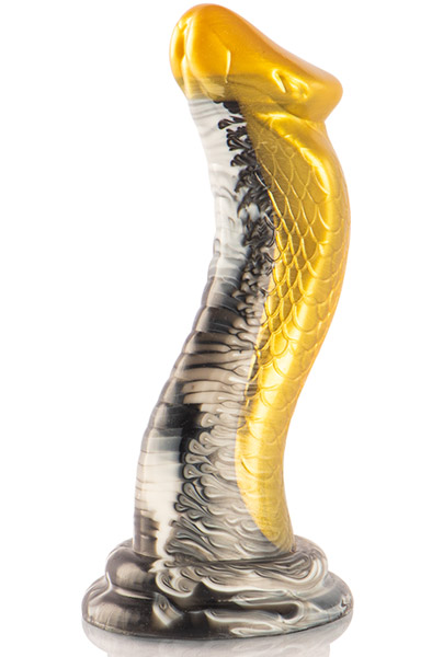 Drakon Dildo Gelbe Kobra 20,5 cm - Drachen-Dildo 1